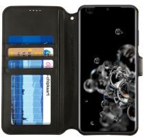 AZNS Samsung Galaxy S20 Ultra Portemonnee Stand Hoesje Zwart