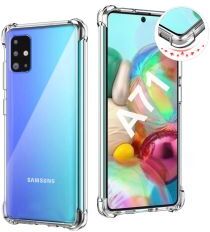 Selected by GSMpunt.nl Samsung Galaxy A71 Hoesje Schokbestendig Transparant