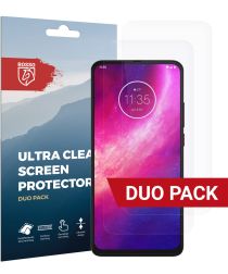 Rosso Motorola One Hyper Ultra Clear Screen Protector Duo Pack