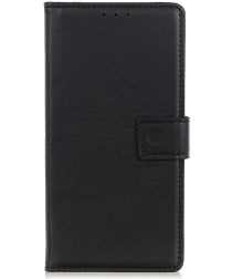 Geen Sony Xperia 1 II Portemonnee Hoesje Voor Pasjes Kunst Leer Zwart