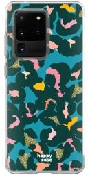 HappyCase Samsung Galaxy S20 Ultra Hoesje Flexibel TPU Summer Leopard