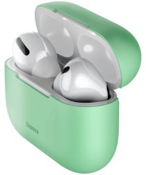Baseus Ultradun Siliconen Apple AirPods Pro Hoesje Groen
