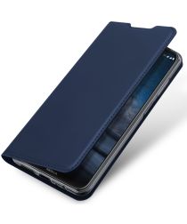 Dux Ducis Skin Pro Series Nokia 8.3 Hoesje Portemonnee Blauw