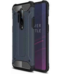 Selected by GSMpunt.nl OnePlus 8 Pro Hoesje Shock Proof Hybride Back Cover Donker Blauw