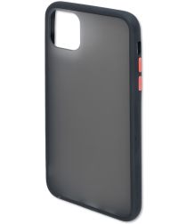 4smarts MALIBU Transparante Apple iPhone 11 Pro Back Cover Zwart