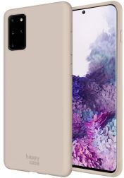 HappyCase Samsung Galaxy S20 Plus Hoesje Siliconen Back Cover Beige