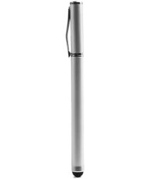 Geen Universele Capacitive Stylus Met Balpen Zilver