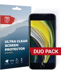 Rosso Apple iPhone SE (2020) Ultra Clear Screen Protector Duo Pack