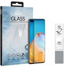 Eiger Huawei P40 Tempered Glass Case Friendly Screen Protector Gebogen