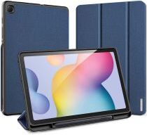 Dux Ducis Osom Series Galaxy Tab S6 Lite Hoesje Tri-fold Blauw