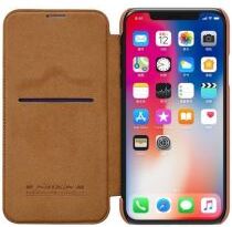 Nillkin Qin Book Apple iPhone 11 Pro Hoesje Bruin