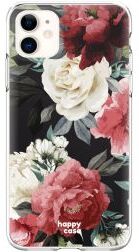 HappyCase Apple iPhone 11 Hoesje Flexibel TPU Rozen Print