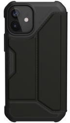 UAG Urban Armor Gear Metropolis iPhone 12 Mini Hoesje PU Leer Zwart