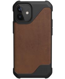 UAG Urban Armor Gear Metropolis LT Apple iPhone 12 Mini Hoesje Leer Bruin