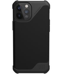 UAG Urban Armor Gear Metropolis LT Apple iPhone 12 Pro Max Hoesje PU Zwart