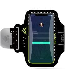 Geen Aonijie Telefoon Sport Armband Voor Smartphone 6.0 Inch Zwart