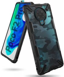 Ringke Fusion X Xiaomi Poco F2 Pro Hoesje Camo Zwart