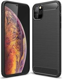 Selected by GSMpunt.nl Apple iPhone 12 Pro Max Hoesje Geborsteld TPU Flexibel Zwart