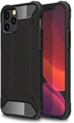 Selected by GSMpunt.nl Apple iPhone 12 Pro Max Hoesje Shockproof Hybride Backcover Zwart