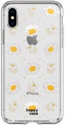 HappyCase Apple iPhone XS Flexibel TPU Hoesje Bloemen Print