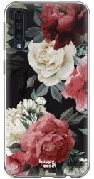 HappyCase Samsung Galaxy A70 Flexibel TPU Hoesje Rozen Print