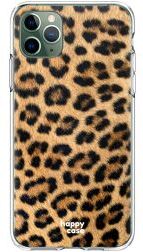 HappyCase iPhone 11 Pro Hoesje Flexibel TPU Wilde Panter Print