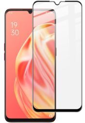 Imak Oppo A91 IMAK Volledig Dekkende Tempered Glass Zwart