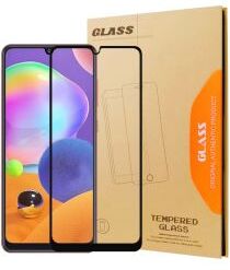 Geen Samsung Galaxy a31 Screenprotector 2.5D Arc Edge Tempered Glass