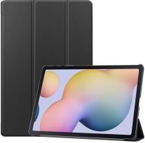 Geen Samsung Galaxy Tab S7 Plus Tri-fold Hoes Zwart