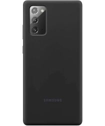 Samsung Origineel Samsung Galaxy Note 20 Hoesje Silicone Cover Zwart