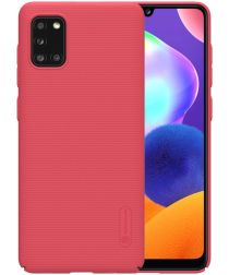 Nillkin Super Frosted Shield Samsung Galaxy A31 Hoesje Rood