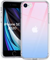 ESR Ice Shield iPhone SE (2020) Hoesje Hard Plastic Rood / Blauw