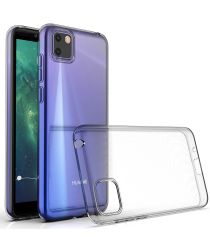 Geen Huawei Y5p Back Cover Dun TPU Transparant