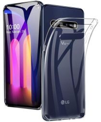 Selected by GSMpunt.nl LG V60 ThinQ Hoesje Schokbestendig en Dun TPU Transparant