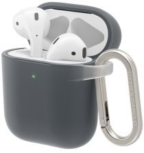 RhinoShield Apple AirPods Hard Plastic Hoesje Grijs