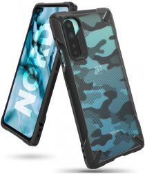 Ringke Fusion X OnePlus Nord Hoesje Camo Design Zwart