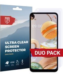 Rosso LG K61 Ultra Clear Screen Protector Duo Pack