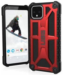 UAG Urban Armor Gear Monarch Google Pixel 4 Hoesje Crimson