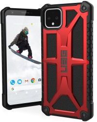 UAG Urban Armor Gear Monarch Google Pixel 4 XL Hoesje Crimson