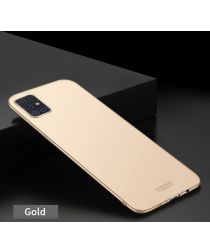 MOFI Shield Frosted Samsung Galaxy A71 Hoesje Hard Plastic Goud