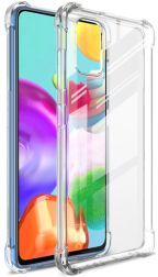 Geen IMAK Samsung Galaxy A41 Hoesje Schokbestendig TPU Transparant