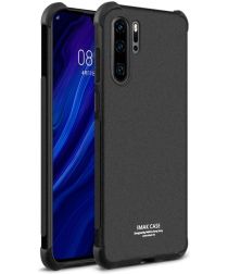 IMAK Huawei P30 Pro Flexibel TPU Hoesje Matte Zwart