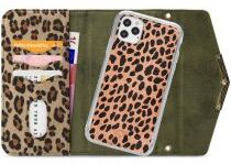 Mobilize Velvet Clutch Apple iPhone 12 / 12 Pro Hoesje Leopard