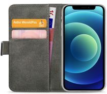 Mobilize Classic Gelly Wallet Apple iPhone 12 Mini Hoesje Zwart