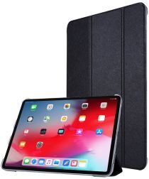 Geen Apple iPad Pro 11 (2018/2020/2021) Tri-Fold Hoes Book Case Zwart