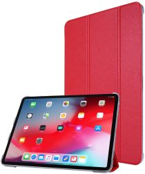 Geen Apple iPad Pro 11 (2018/2020/2021) Tri-Fold Hoes Book Case Rood