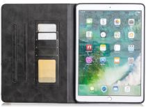 Geen Apple iPad 10.2 2019 / 2020 / 2021 Stand Hoes Geometrie Zwart