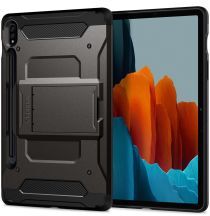 Spigen Tough Armor Pro Samsung Galaxy Tab S7 Hoes Gunmetal