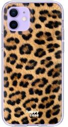 HappyCase Apple iPhone 12 Mini Hoesje Flexibel TPU Wilde Panter Print