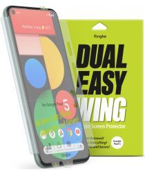 Ringke Dual Easy Wing Google Pixel 5 Screen Protector (Duo Pack)